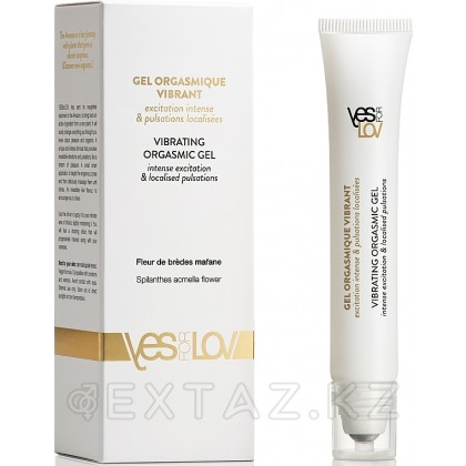 YESforLOV Vibrating Orgasmic сұйық вибраторы, унисекс, 20 мл от sex shop Extaz