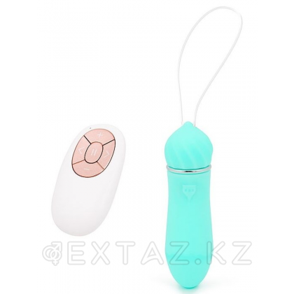 Вибропуля с пультом ДУ LiLi бирюзовая от sex shop Extaz фото 2
