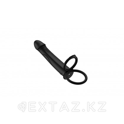 Діріл және дилдо бар қос эрекциялық сақина от sex shop Extaz фото 3