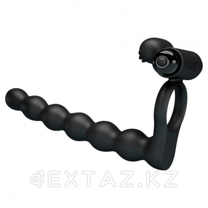 Вибропуласы мен анальды стимуляторы бар эрекциялық сақина от sex shop Extaz