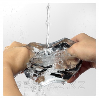 Tenga Crysta Leaf - многоразовый мастурбатор, 12х5 см Прозрачный от sex shop Extaz фото 9