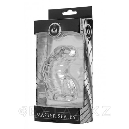 Master Series эрекциясын шектеуге арналған саптама, Мөлдір, 10 см от sex shop Extaz фото 3
