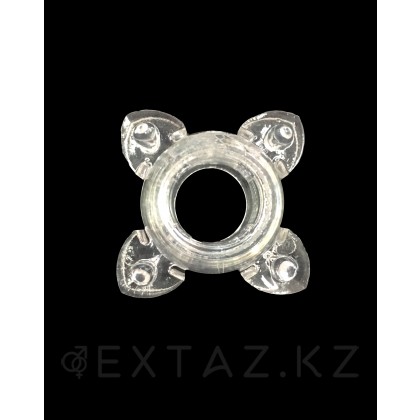 Браззерс - набор эрекционных колец, 4х1.5 см. Прозрачный от sex shop Extaz фото 3