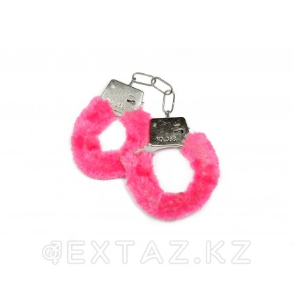 Наручники с пушком - Пикантные штучки Розовый от sex shop Extaz фото 2