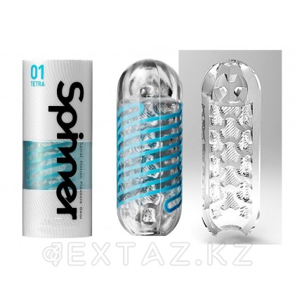 Мастурбатор с вращением Tetra Spinner - Tenga от sex shop Extaz фото 4