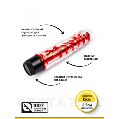Браззерс-әмбебап вибратор, 15х3. 5 см. Қызыл от sex shop Extaz фото 2