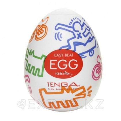 Мастурбатор Keith Haring Egg Street (Tenga) от sex shop Extaz