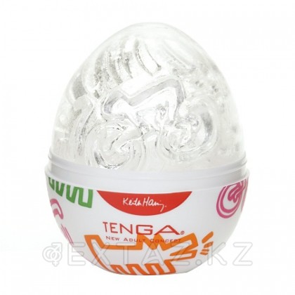 Мастурбатор Keith Haring Egg Street (Tenga) от sex shop Extaz фото 3