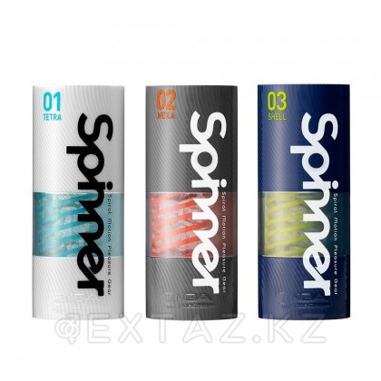 Мастурбатор с вращением Tetra Spinner - Tenga от sex shop Extaz фото 5