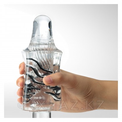 Tenga Crysta Leaf - многоразовый мастурбатор, 12х5 см Прозрачный от sex shop Extaz фото 8