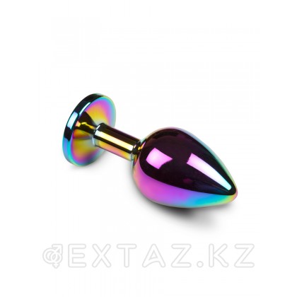 Пикантные штучки - анальная пробка с кристаллом, 7х3 см Розовый от sex shop Extaz фото 4