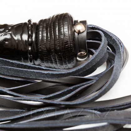 Плеть с фаллоимитатором - Пикантные штучки, 57 см Черный от sex shop Extaz фото 3