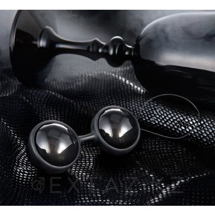 Luna Beads Noir (LELO) - қынаптық шарлар, 2,9 см (қара) от sex shop Extaz фото 3