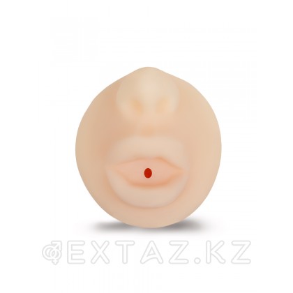 Браззерс - мастурбатор с ротиком, 13х6 см Телесный от sex shop Extaz фото 3
