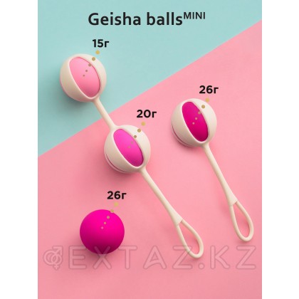 Қынаптық шарлар Geisha balls Mini, 14х2. 2 см от sex shop Extaz фото 5