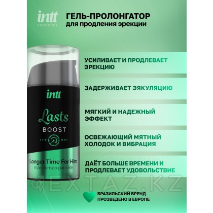 Intt Lasts - жыныстық қатынасты ұзартуға арналған интимдік гель, 15 мл от sex shop Extaz фото 3