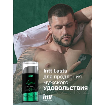Intt Lasts - жыныстық қатынасты ұзартуға арналған интимдік гель, 15 мл от sex shop Extaz фото 4
