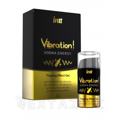 Intt Vibration Vodka energy сұйық діріл гелі, 15 мл от sex shop Extaz фото 9