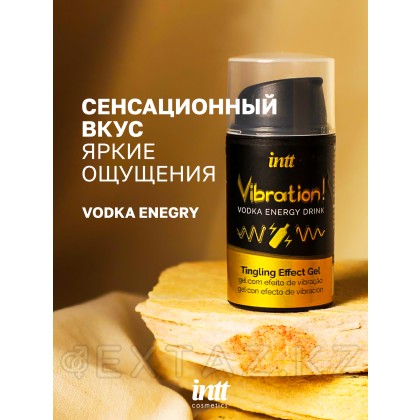 Intt Vibration Vodka energy сұйық діріл гелі, 15 мл от sex shop Extaz фото 4