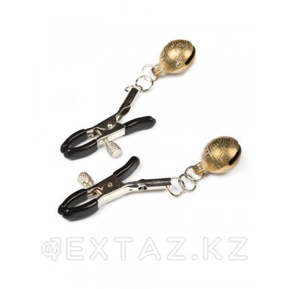 Пикантные штучки - зажимы на соски с шариками от sex shop Extaz