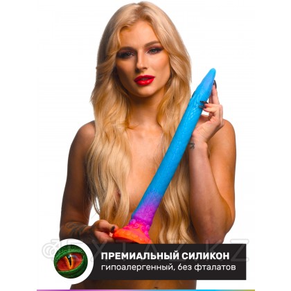 Dildo Makara Glow-In-The-Dark Silicone Snake Dildo от sex shop Extaz фото 7