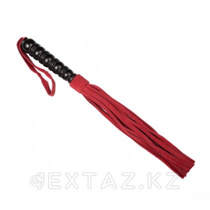 Яркая плеть из замши – Пикантные штучки, 29 см. Бордовый от sex shop Extaz