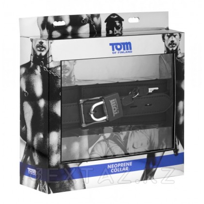 Ошейник с замком - Tom of Finland Черный от sex shop Extaz фото 3