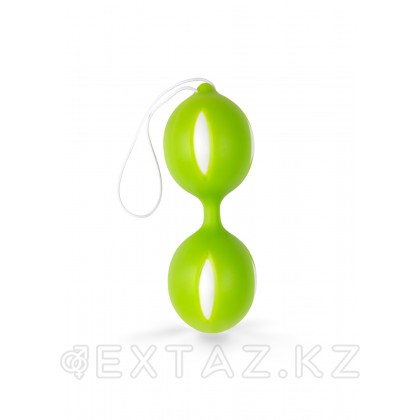 Браззерс - вагинальные шарики с петелькой, 10.5х4 см. Зеленый от sex shop Extaz