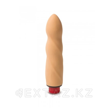 Пикантные Штучки - мультискоростной вибратор, 20х4 см Телесный от sex shop Extaz