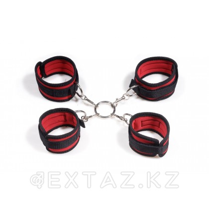 Яркие фиксаторы для рук и ног от sex shop Extaz