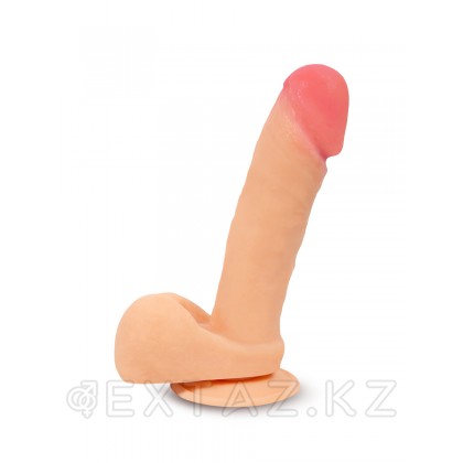 Браззерс - реалистичный фаллоимитатор с присоской, 17х4 см от sex shop Extaz