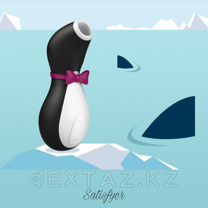 Массажер клитора Satisfyer Pro Penguin NG Черный от sex shop Extaz фото 6