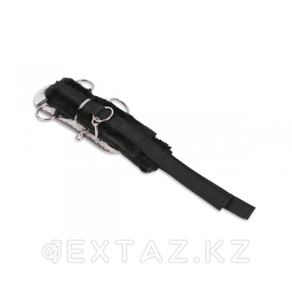 Мягкий набор для бондажа Черный от sex shop Extaz фото 2