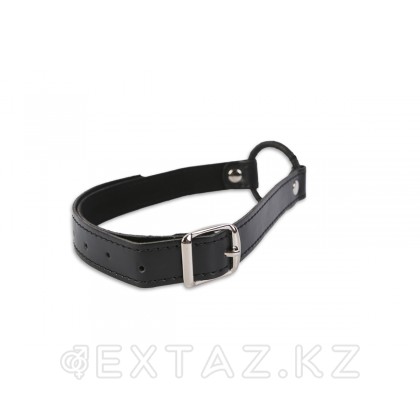 Кляп-кольцо для рта Черный от sex shop Extaz фото 2