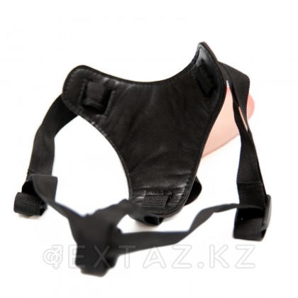 Страпон-реалистик 18 см - Пикантные Штучки Телесный от sex shop Extaz фото 5