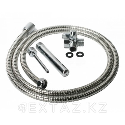 Clean Stream Shower Enema жүйесі анальды душ, күміс, 183 см от sex shop Extaz