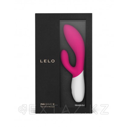 Lelo Ina Wave 2 - вибратор кролик, 20х4.5 см от sex shop Extaz фото 6