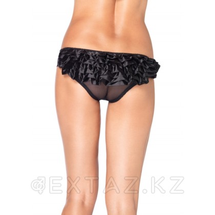 Leg Avenue Sheer Panty трусики с оборкой, S от sex shop Extaz