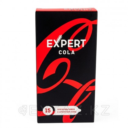 EXPERT Cola презервативтері, Кола хош иісі, 15 дана от sex shop Extaz