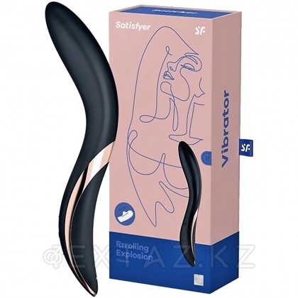 G нүктесінің вибраторы Rrrolling explosion Satisfyer қара от sex shop Extaz фото 7