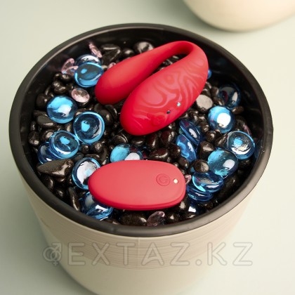 Amovibe қолданбасы арқылы басқарылатын tween+ жұп вибраторы қызыл от sex shop Extaz фото 6