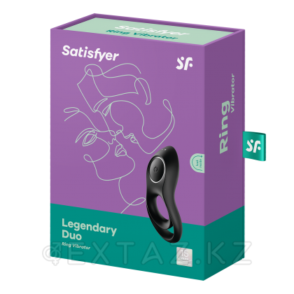 Satisfyer Legendary duo дірілі бар қос эрекциялық сақина от sex shop Extaz фото 6
