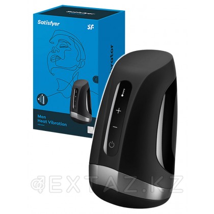 Satisfyer Men Heat Vibration жылыту функциясы бар Мастурбатор от sex shop Extaz фото 4