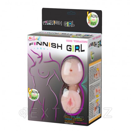 Секс кукла Finish girl с вибрацией и голосовым сопровождением от sex shop Extaz фото 3