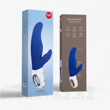 Көңілді фабриканың LADY BI қоян вибраторы (ультрамарин) от sex shop Extaz фото 3