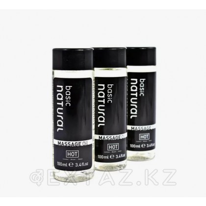 HOT 100 мл Basic natural денеге арналған массаж майы. от sex shop Extaz фото 4