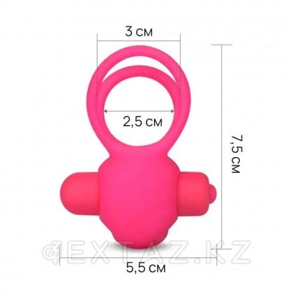 Power duo clit cockring эрекциялық діріл сақинасы (қызғылт) от sex shop Extaz фото 6