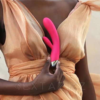 SVAKOM қызғылт жылытылатын Angel қоян вибраторы от sex shop Extaz фото 4