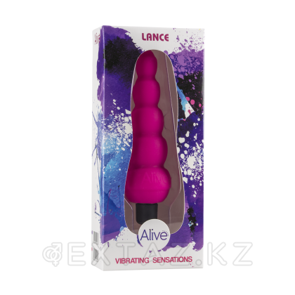 Анальный плаг с вибрацией Lance от Alive от sex shop Extaz фото 5