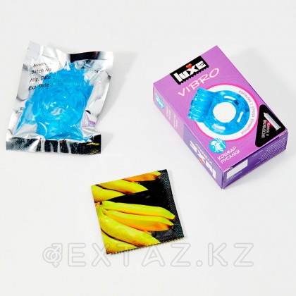 LUXE Vibro діріл сақинасы су перісінің кошмары (+ презерватив) от sex shop Extaz фото 2